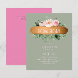 Papier LeahG Budget Rose Glamor Girly Mariage