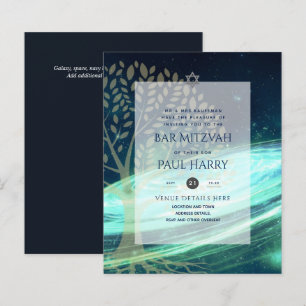 Papier LeahG Elegant Chic Bar Mitzvah Juif Torah Chic