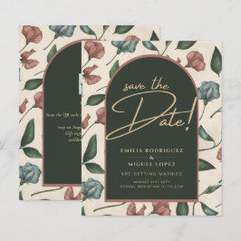 Papier LeahG Emerald Green Terracotta Fall Enregistrer la