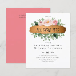 Papier LeahG Rose de budget Gold Glam Mariage