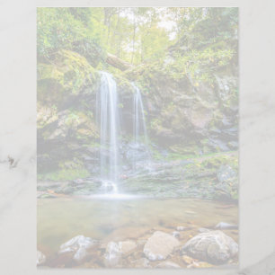 Papier Les cascades Parc national de Smokey Mountain