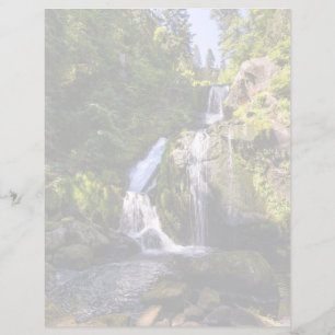 Papier Les cascades Triberger Wasserfälle, Allemagne