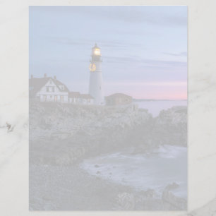Papier Les phares Phare du Cap Elizabeth Maine
