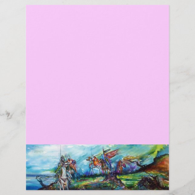 PAPIER LES RIDERS DANS LA TEMPÊTE (Devant)