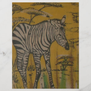 Papier L'Esprit du Serengeti : Le Grazing du Zèbre dans l