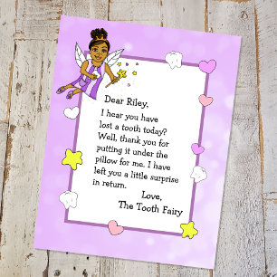 Papier Lettre de Tooth Fairy