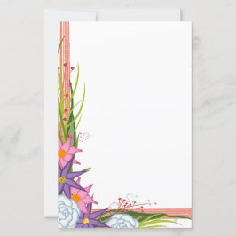Papier Lettres Coral Crush