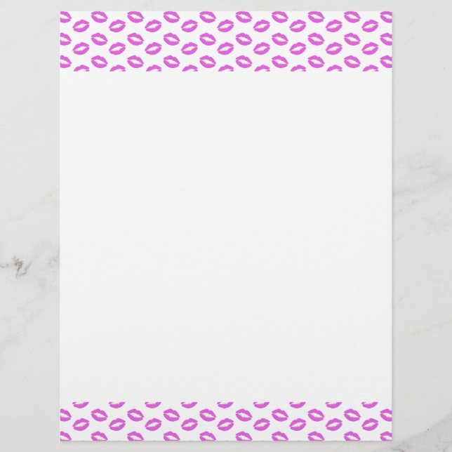 Papier Lilac Lipstick Bisses (Devant)