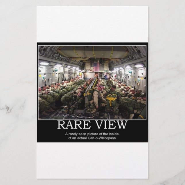 Papier l'INTÉRIEUR d'un véritable Can-O-Whoopass (Devant)