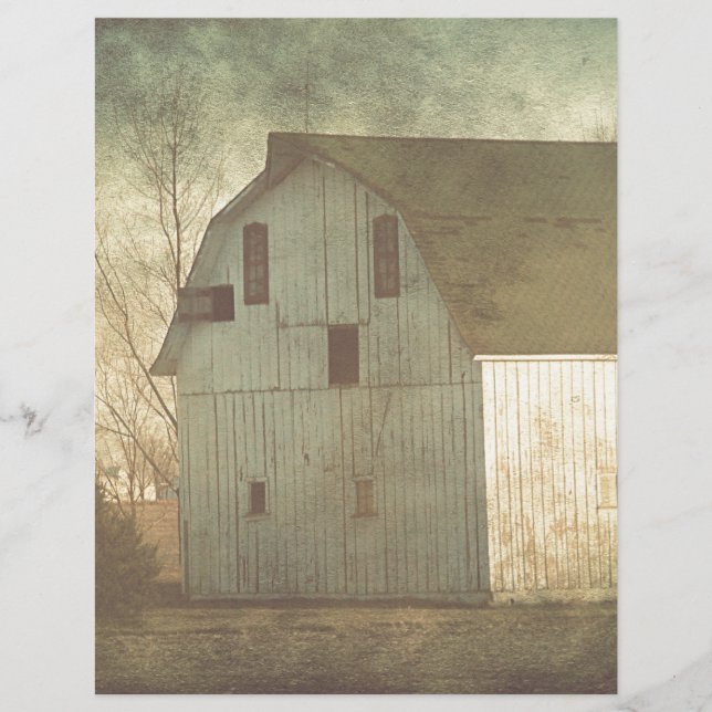 Papier L'Iowa Grange rurale 6 (Devant)