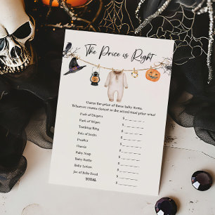Papier Little Boo Halloween Le Prix est juste Jeu
