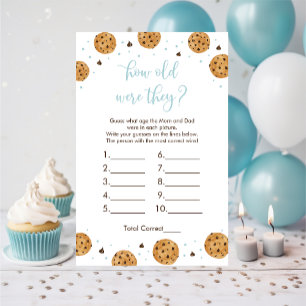 Papier Little Cookie Blue Boy Quel Âge Ont-Ils Joué
