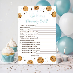 Papier Little Cookie Blue Boy Qui Connaît Maman Meilleur