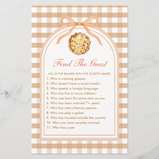 Papier Little Cutie Pie Trouvez le jeu d'anniversaire inv (Devant)