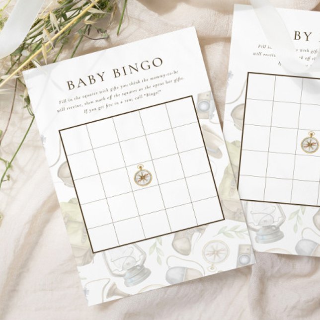 Papier Little Explorer Personnalisable Baby Bingo Jeu (Créateur téléchargé)