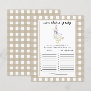 Papier Little goose - Nom que Baby Song