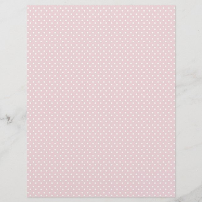 Papier Little One Girl Scapbook Paper 2 (Devant)
