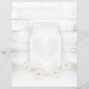 Papier Livre de cuisine personnalisé Mason Jar Recette In