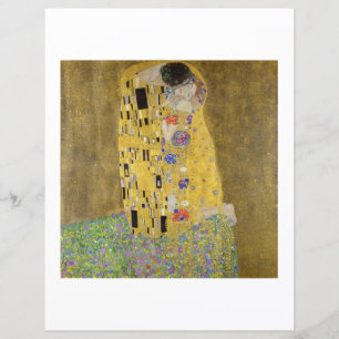 PAPIER LIVRE DE SCRAPBOT : GUSTAV KLIMT : THE KISS