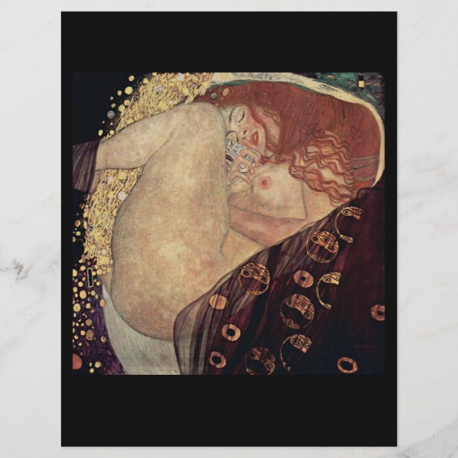 PAPIER LIVRE D'ÉCRAN : GUSTAV KLIMT : DANAE (Devant)