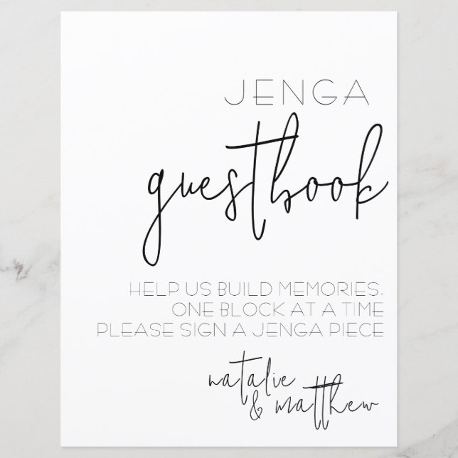 Papier Livre d'invité tout simplement pittoresque (Devant)