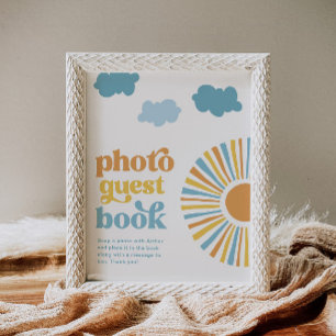 Papier Livre d'or photo de soleil Sign