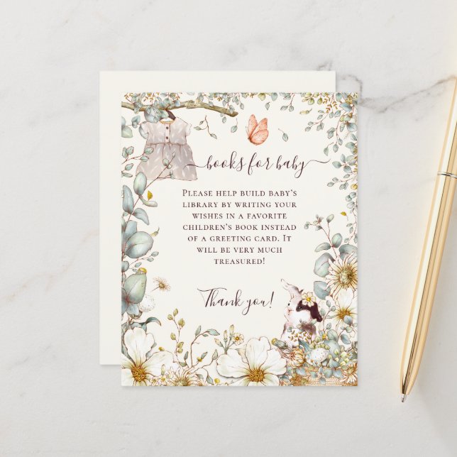 Papier Livres de la fille aux robes de lapin de budget po (Devant/Arrière en situation)
