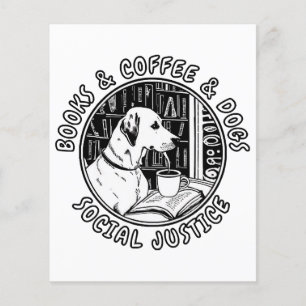 Papier Livres Et Café Et Chiens Et Justice Sociale
