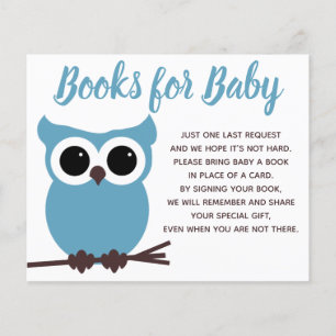 Papier Livres pour bébé Baby shower de Chouette Bleue Ins