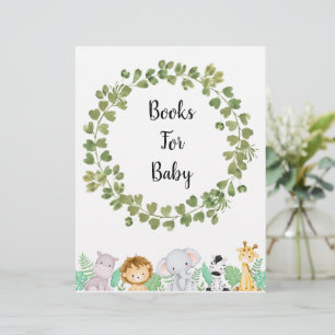 Papier Livres Safari pour Baby Poster