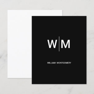 Papier Logo de marque noire Entreprise