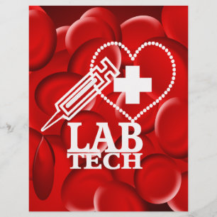 PAPIER LOGO DE SYRINGE DU COEUR DE LA TECHNOLOGIE LAB