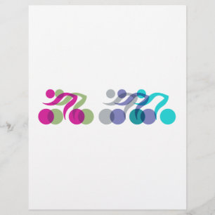 Papier Logo du cool Bikers