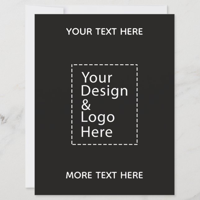 Papier Logo et conception de texte simples pour la marque (Devant)