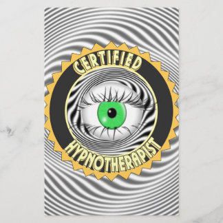 PAPIER LOGO HYPNOTHÉRAPEUTIQUE CERTIFIÉ