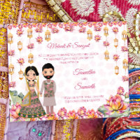 Lotus lanterns Indien budget mariage moyen invitat
