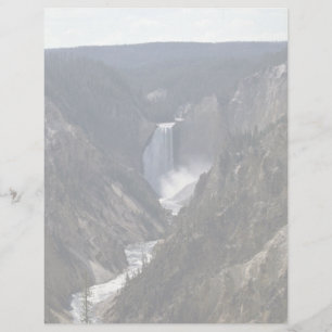 Papier Lower Falls, Parc national du Yosemite