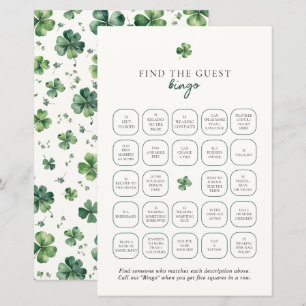 Papier Lucky in Love Trouver L'Invité Jeu De Bingo