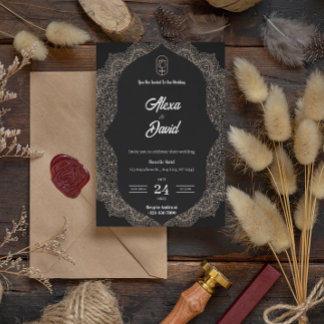 Papier luxe noir blanc