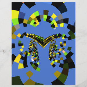 Papier M Bleu