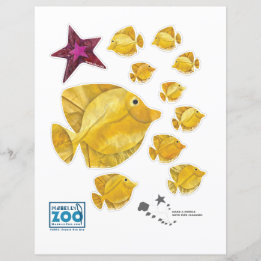 Papier Mabell's Zoo Fish Cutout