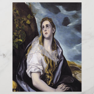 Papier 'Magdelene in Penitence'