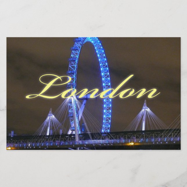 Papier Magnifique ! Millennium Wheel Londres (Devant)