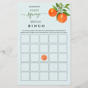 Papier Main Squeeze Fête des mariées Bingo