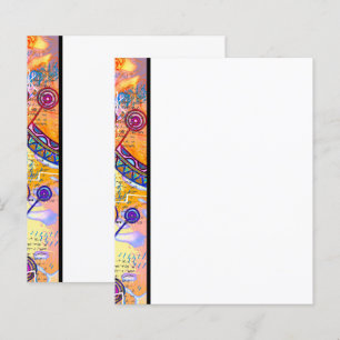 Papier Main tirée par EDDArt - Échelle de rêve 1