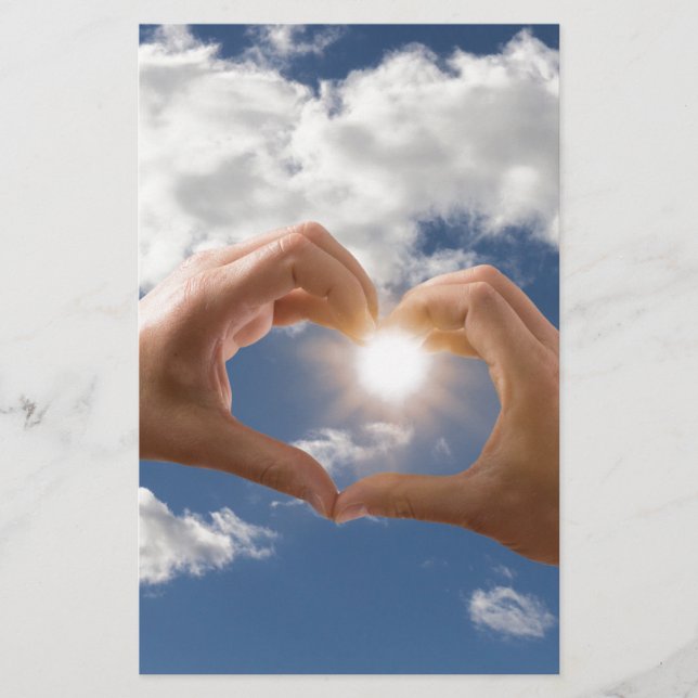 Papier Mains d'amour (Devant)