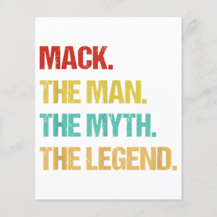 Papier Mâle Mack L'Homme Le Mythe La Légende