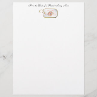 Papier Maman de l'armée rose