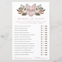 Maman ou Papa Vêtements Bohème Mignons Jeu de Baby