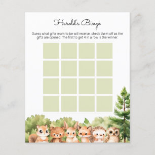 Papier Maman to be Gifts Bingo Boy Baby shower Jeux